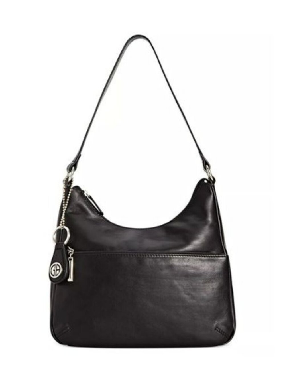 Giani Bernini Women's Black Nappa Leather Hobo Bag (MSRP $130)